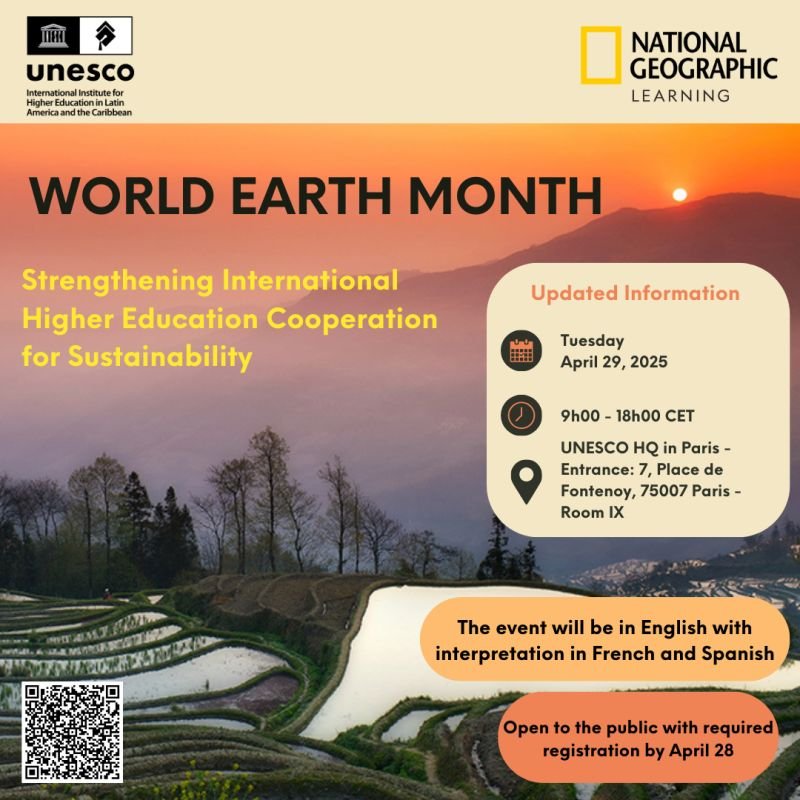 Strengthening International Higher Education Cooperation for Sustainability