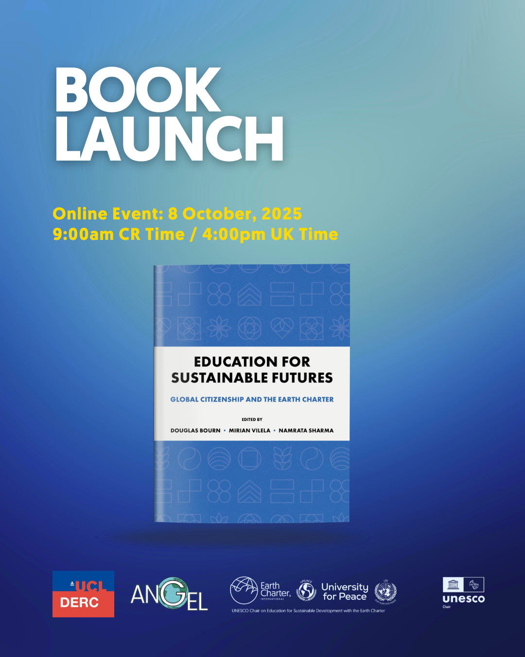 Book launch: Education for Sustainable Futures: Global Citizenship and the Earth Charter