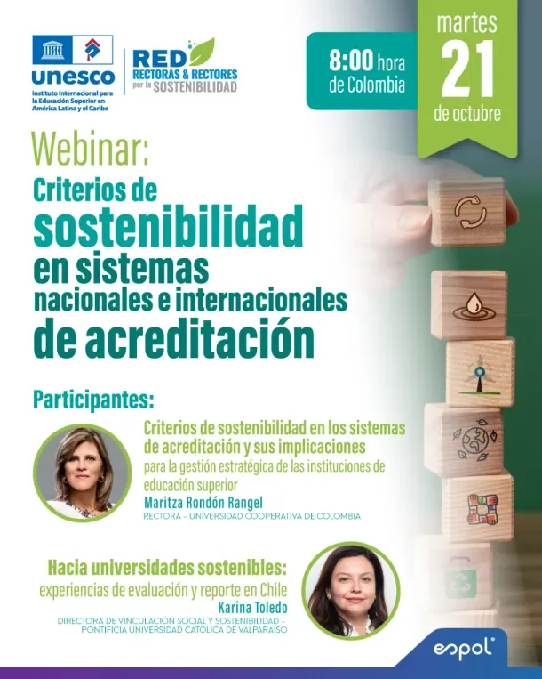 Criterios de sostenibilidad en los sistemas de acreditación nacionales e internacionales