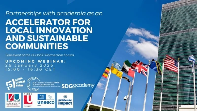 Partnerships with academia as an accelerator for local innovation and sustainable communities