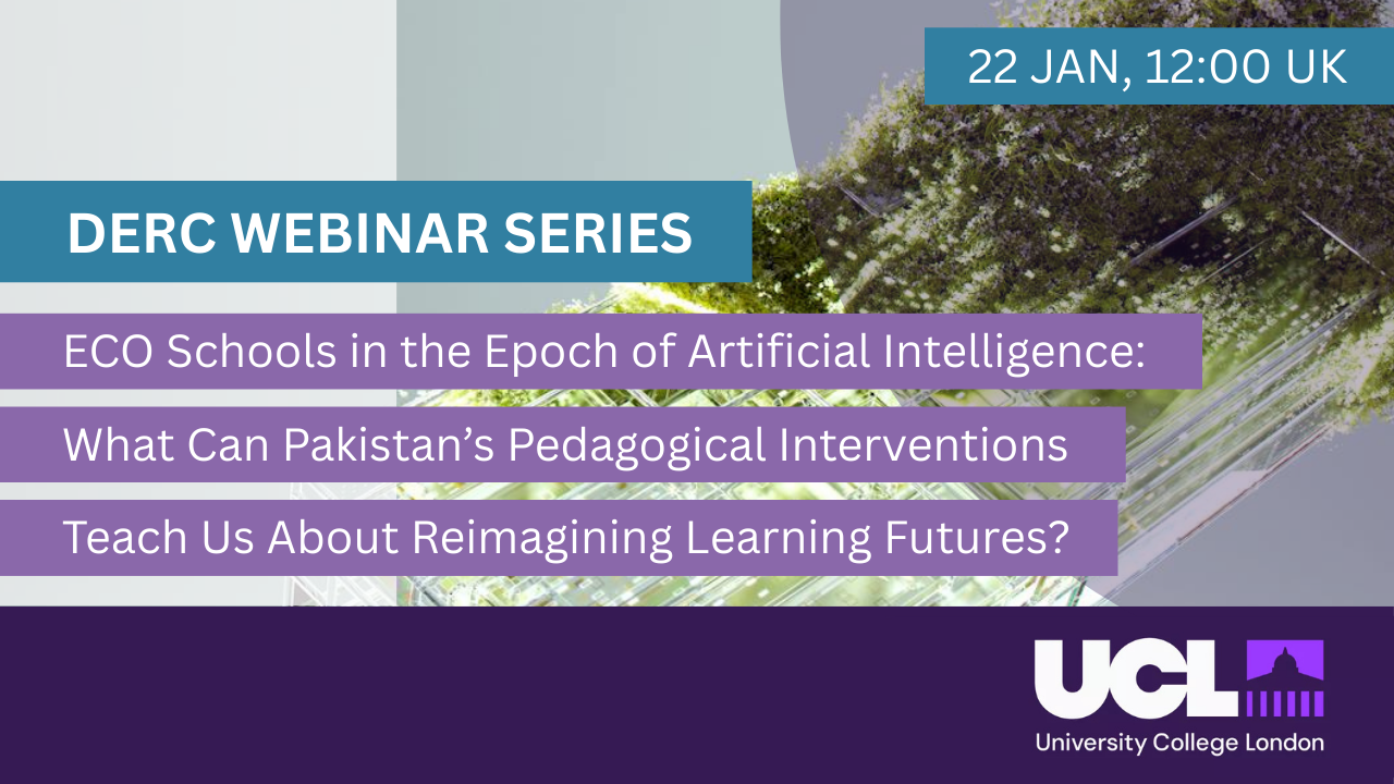 ECO Schools in the Epoch of Artificial Intelligence: What Can Pakistan’s Pedagogical Interventions Teach Us About Reimagining Learning Futures?