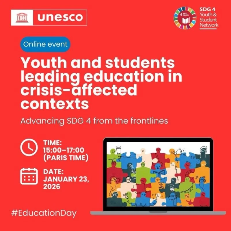 Youth and students leading education in crisis-affected contexts