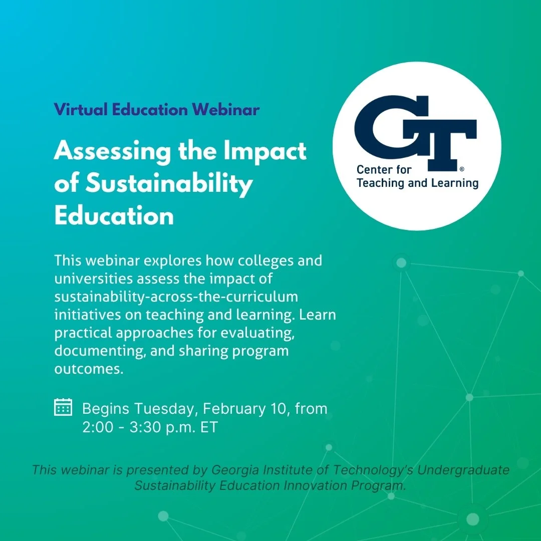 Assessing the Impact of Sustainability Education