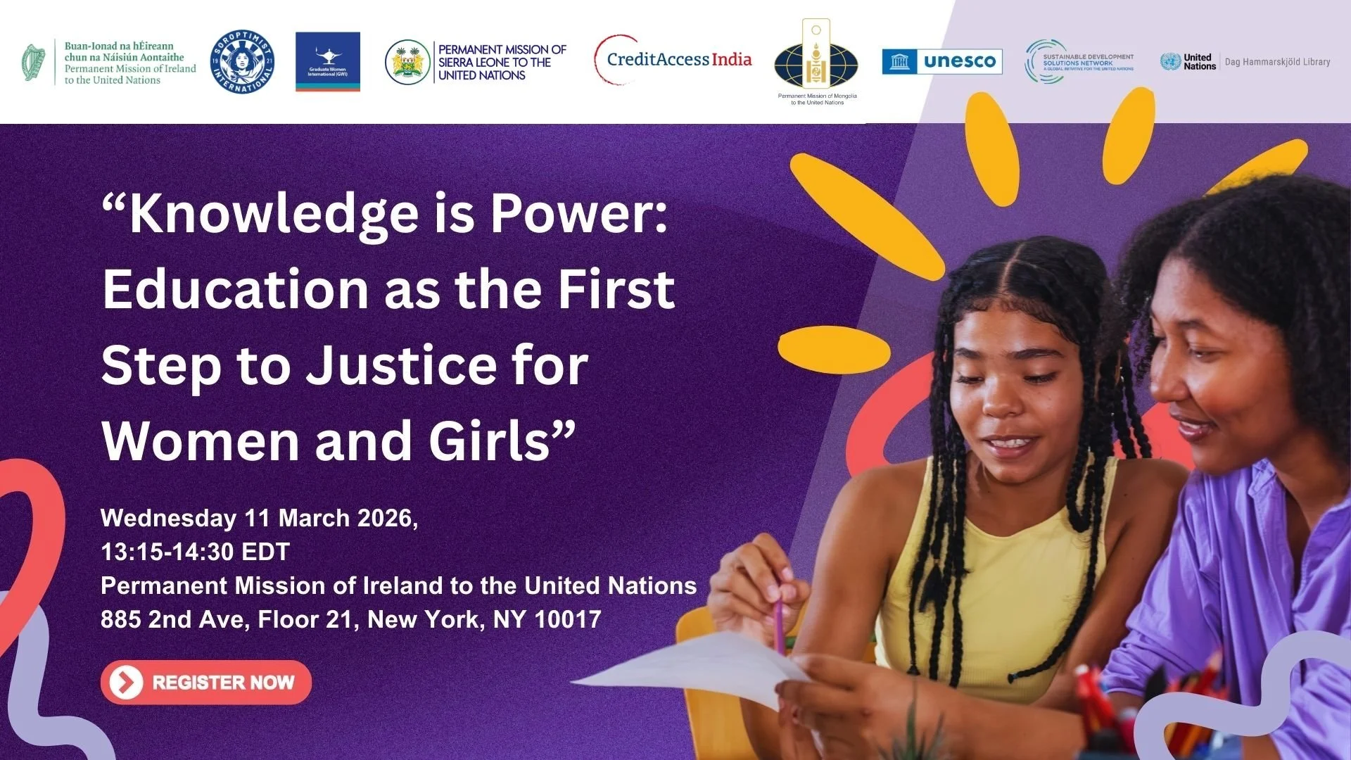 Knowledge is Power: Education as the First Step to Justice for Women and Girls