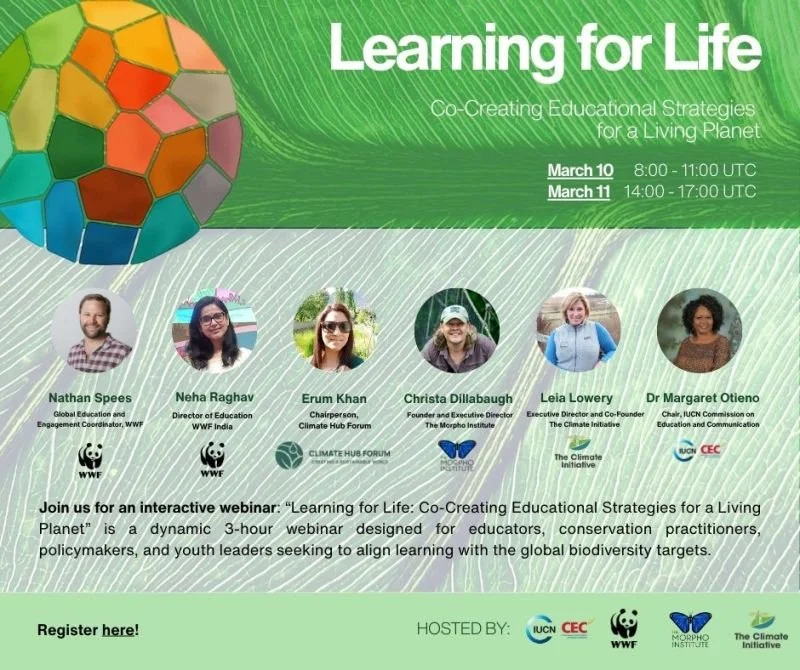 Learning for Life: Co-Creating Educational Strategies for a Living Planet