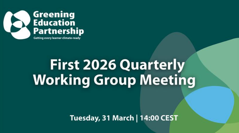 First 2026 Quarterly Working Group Meeting of the GEP