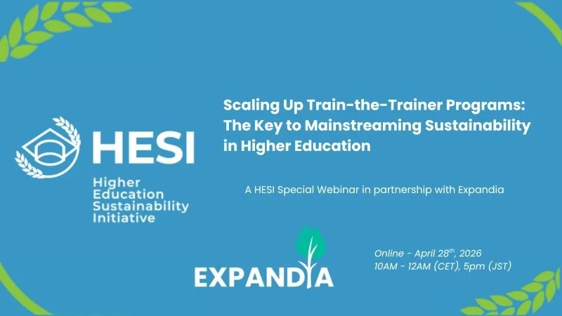Scaling Up Train-the-Trainer Programs: The Key to Mainstreaming Sustainability in Higher Education
