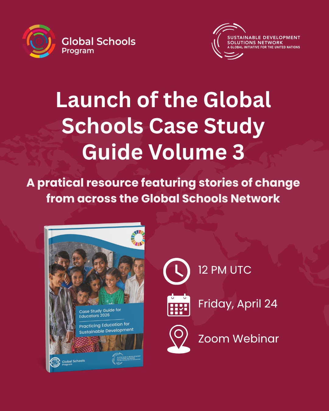 Launch of the Case Study Guide on Education for Sustainable Development Volume 3