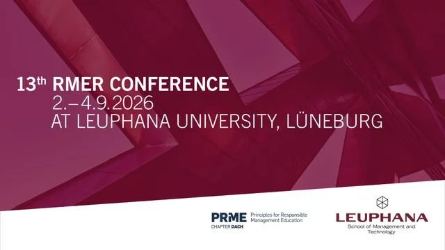 13th Responsible Management Education Research (RMER) Conference