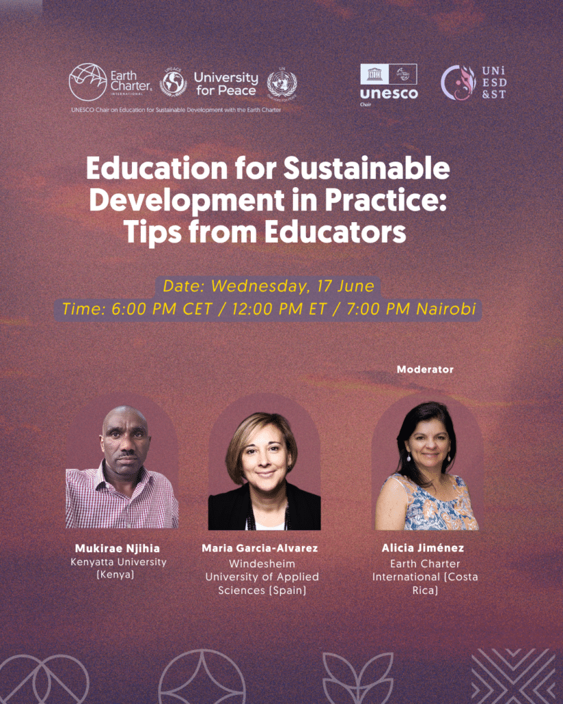 Education for Sustainable Development in Practice: Tips from Educators 