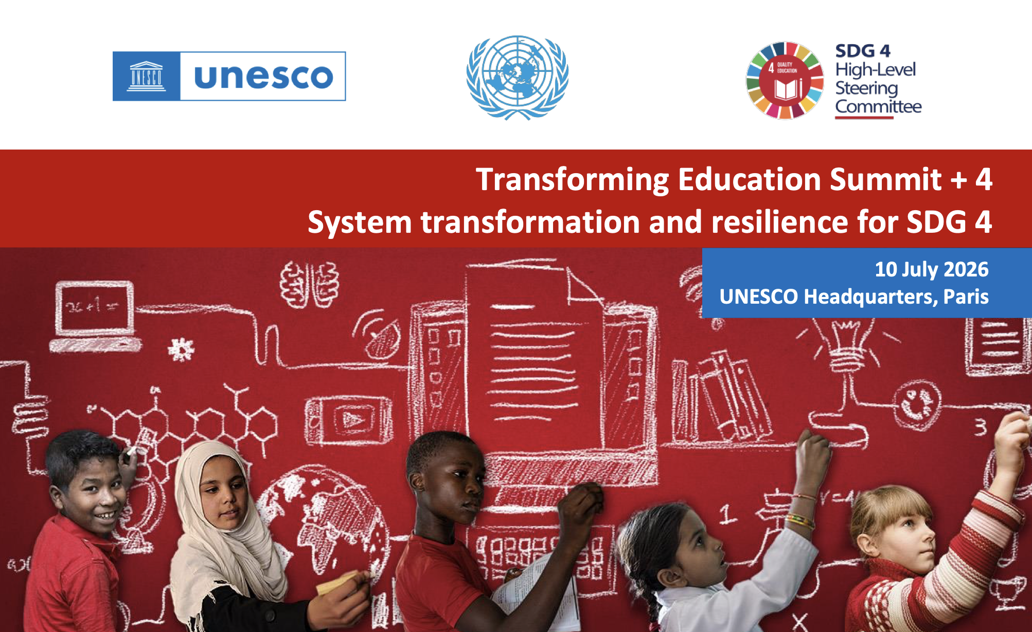 Transforming Education Summit +4: accelerating progress towards SDG 4