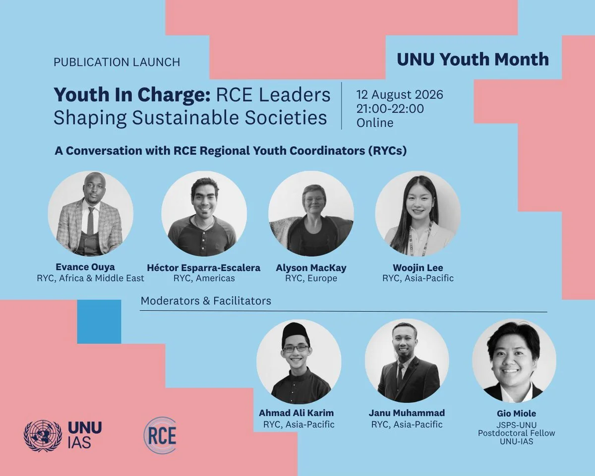 Youth In Charge: RCE Leaders Shaping Sustainable Societies