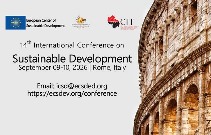 14th International Conference on Sustainable Development