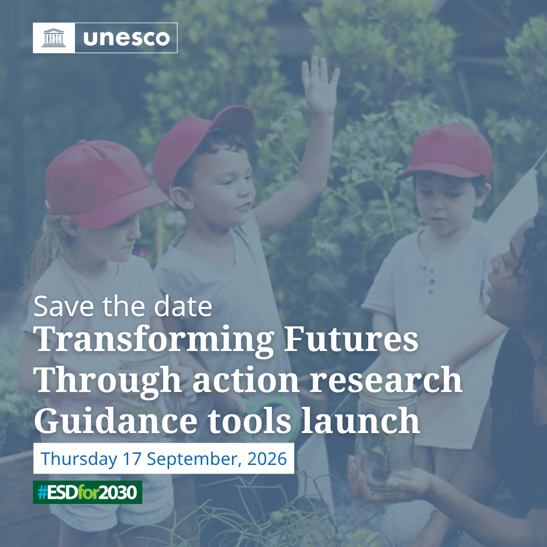 Transforming futures: Enhancing practice for ESD for 2030 through action research