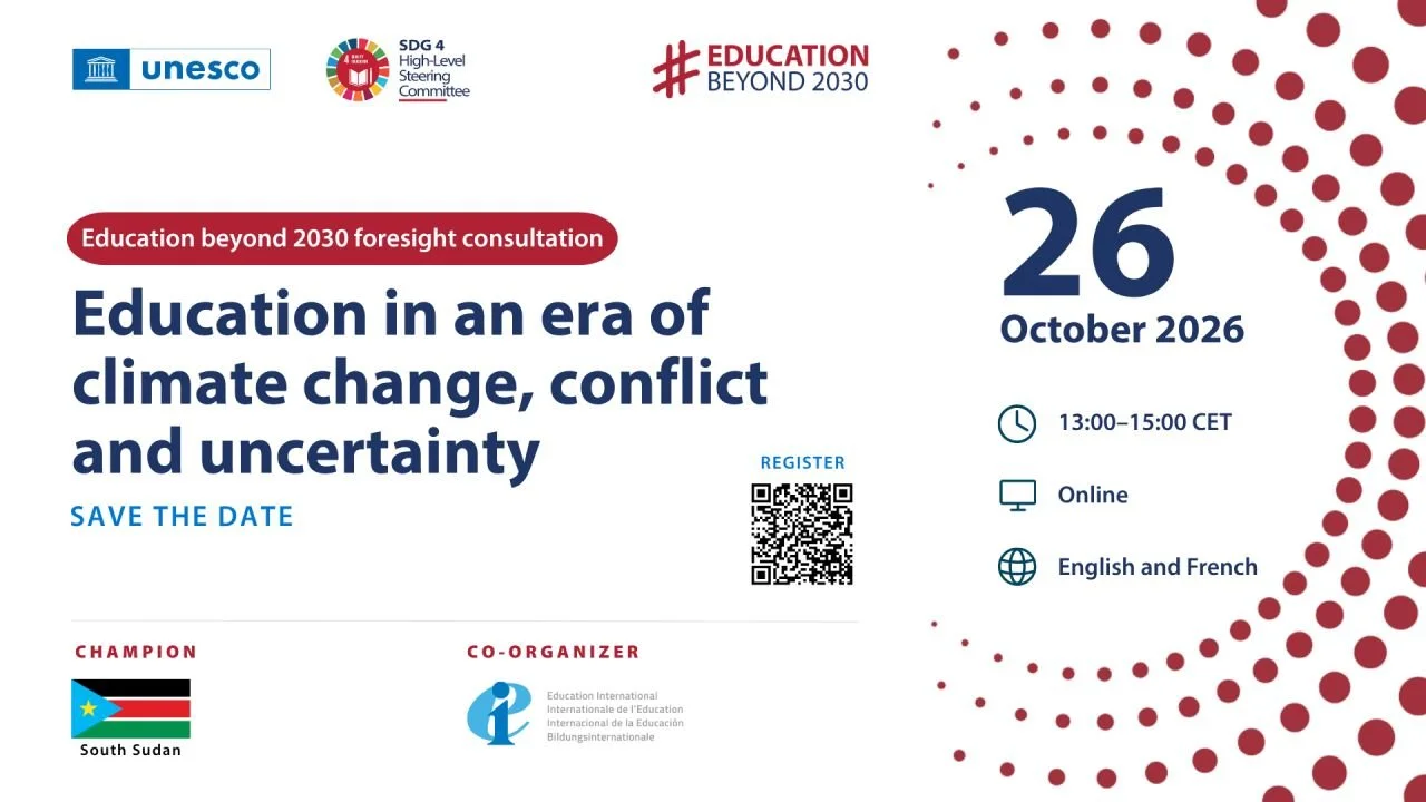 Education in an era of climate change, conflict and uncertainty
