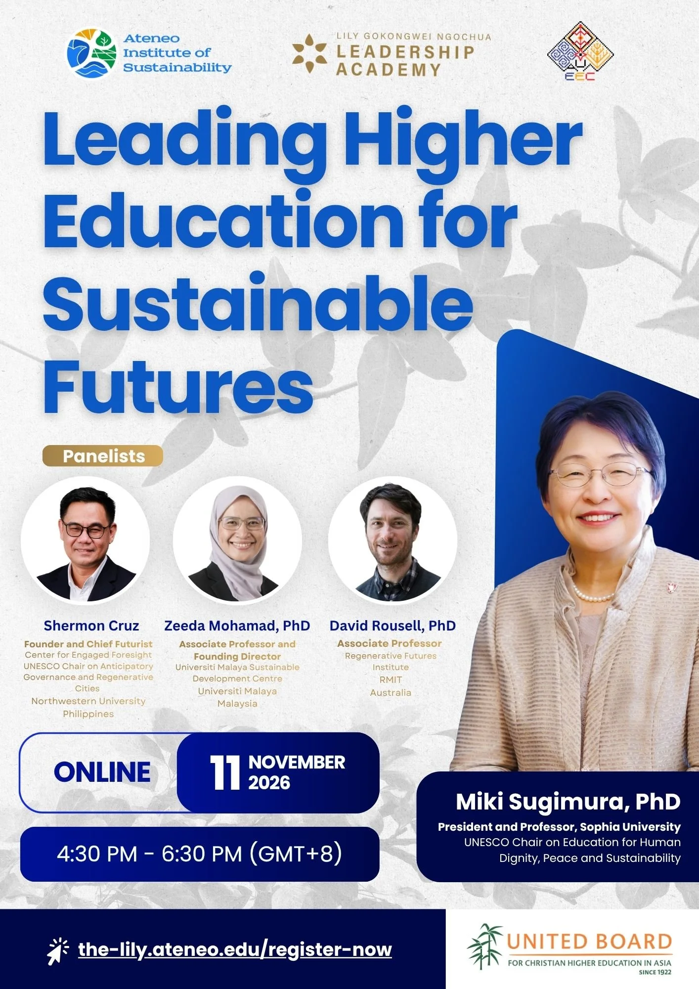 Leading Higher Education for Sustainable Futures