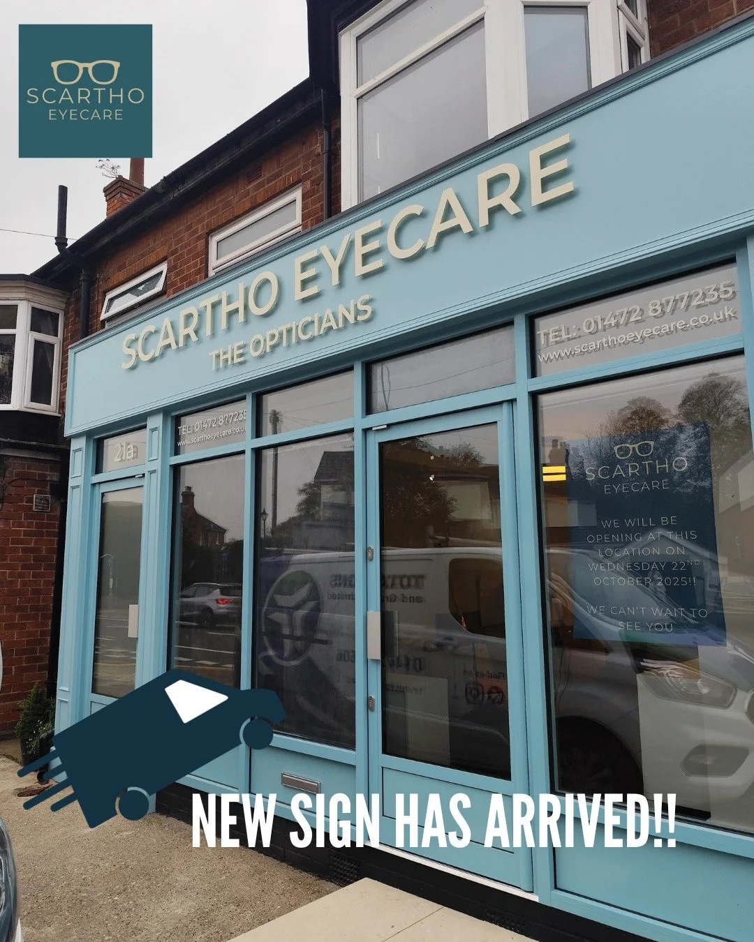 Day two of the move and we have the new sign is being fitted by Total Signs and our friends from Zeiss have been moving the Visufit to it's new location π 
Plus, lots of other exciting things as well!!
#Moving
#Opticians
#Scartho
#Grimsby