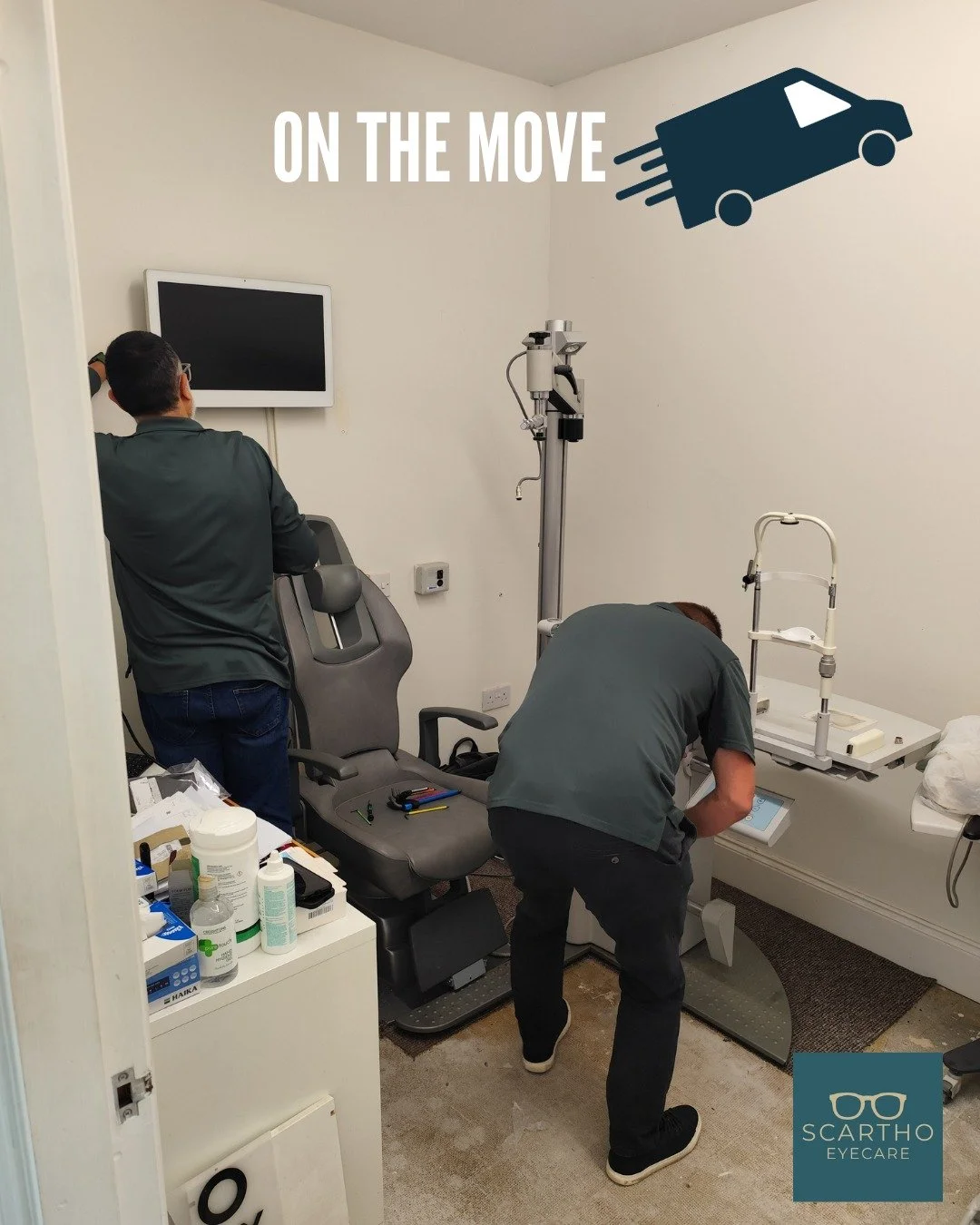 We have specialists in from Mainline Instruments to move the delicate instruments and make sure that they are perfectly set up in their new location.
#Onthemove
#Mainlineinstruments
#Opticians
#Scartho
#Grimsby