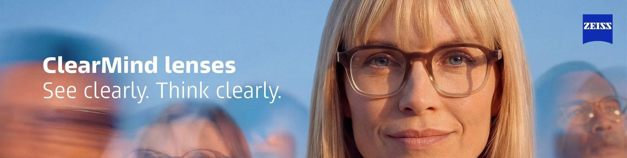 An image showing a lady enjoying the new Zeiss ClearMind lenses