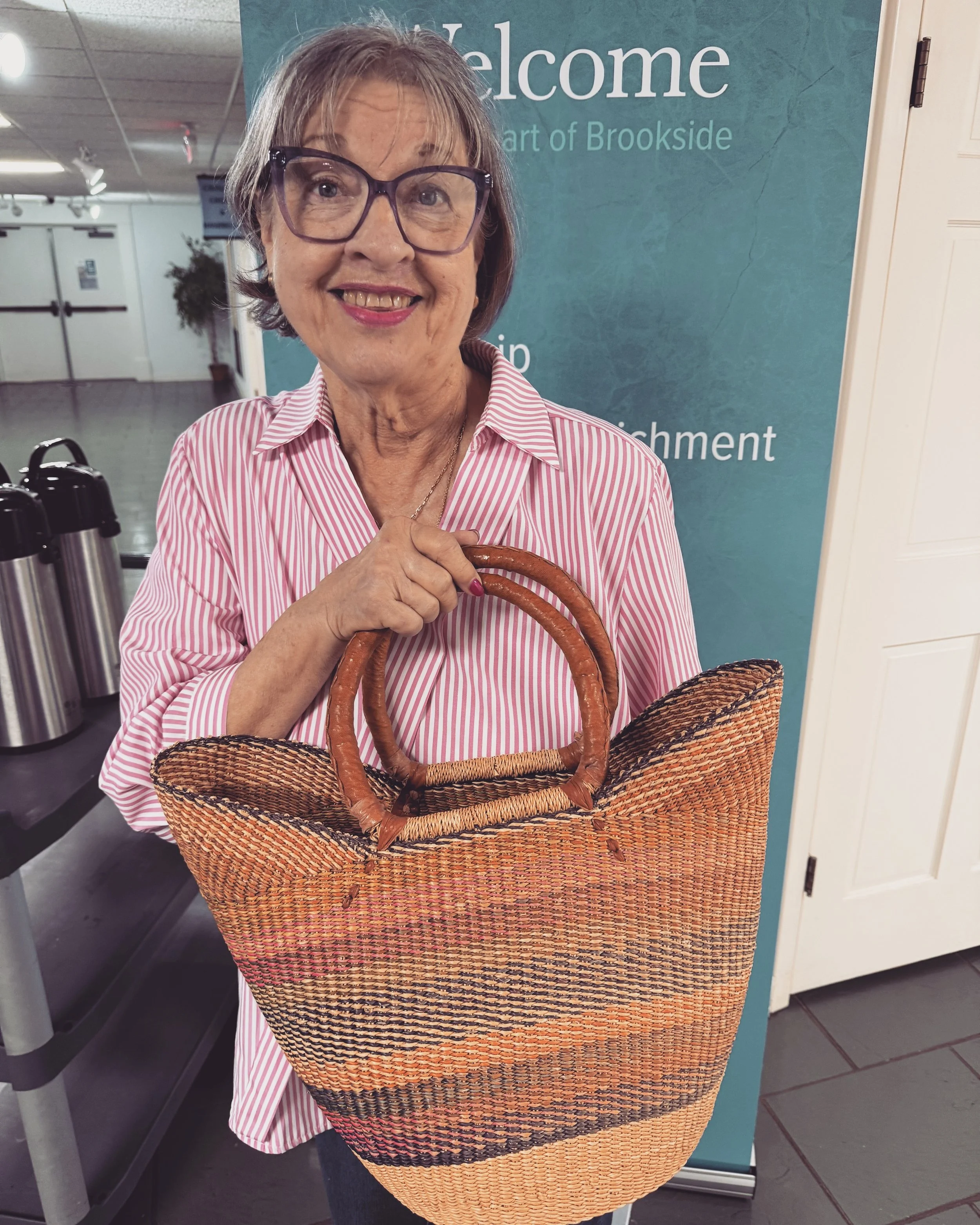 A little birdie told us there are some incredible finds in the Fair Trade Shop right now (although this purse has found a forever home). 
Did you know that every purchase from this shop supports artisans and farmers around the world, building fair wa