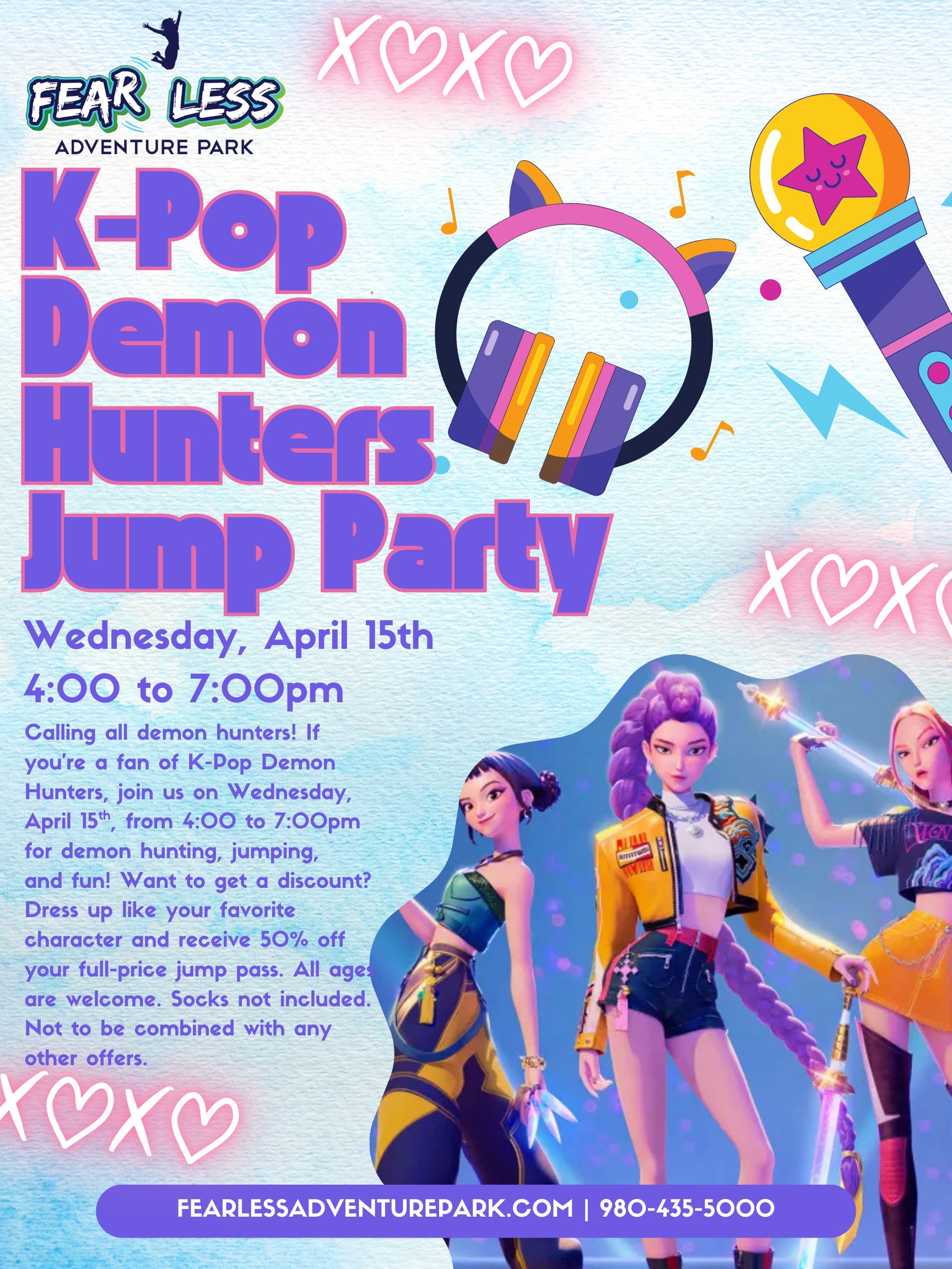 K-Pop Demon Hunters Jump Party