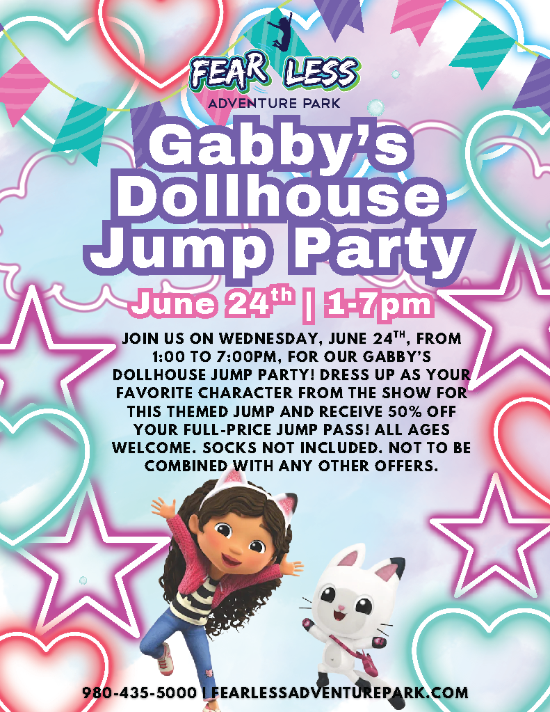 Gabby's Dollhouse Jump Party