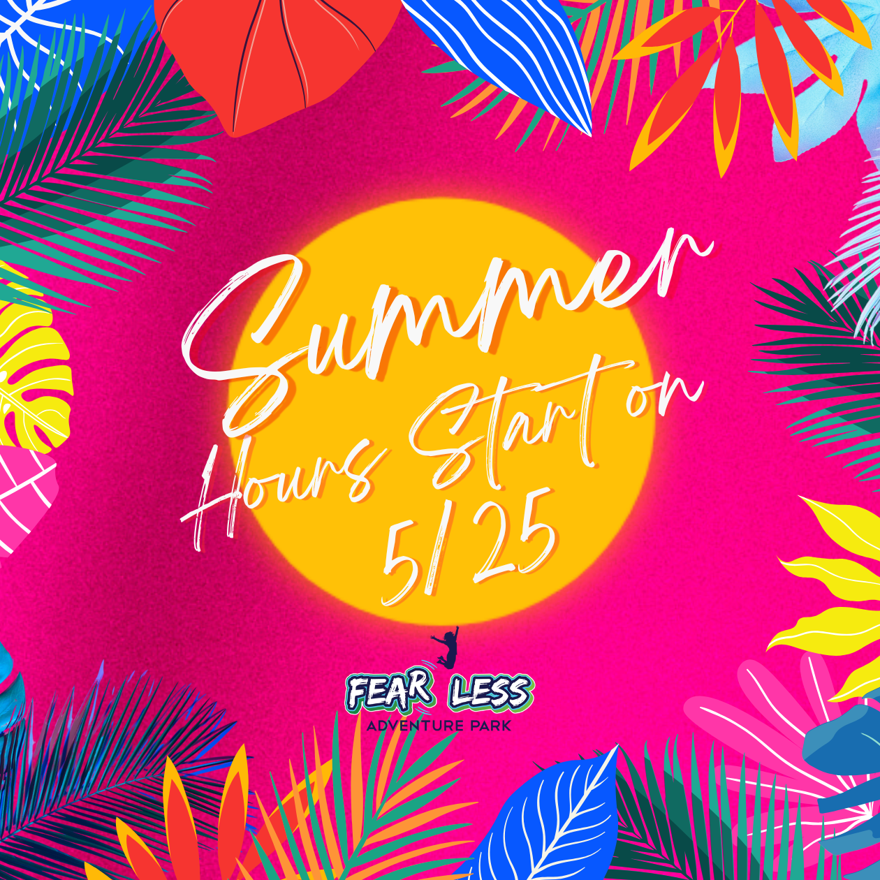 Summer Hours Start Today!