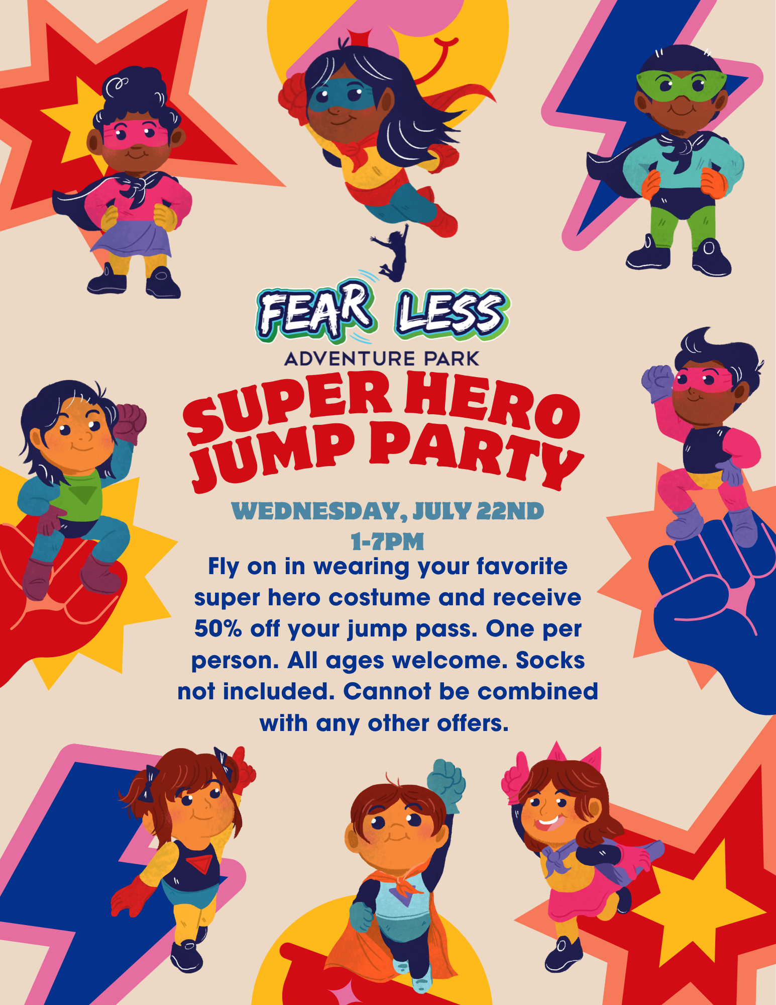 Super Hero Jump Party
