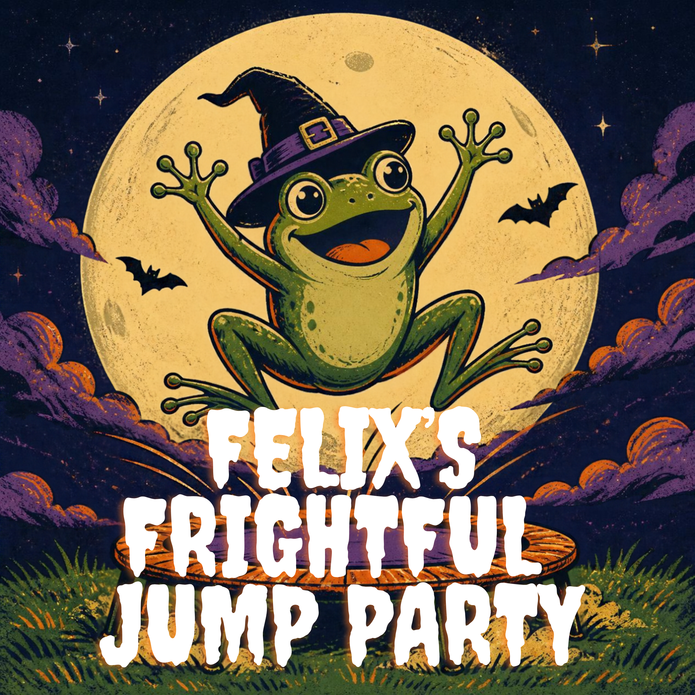 Felix the Fearless Frog's Frightful Jump Party