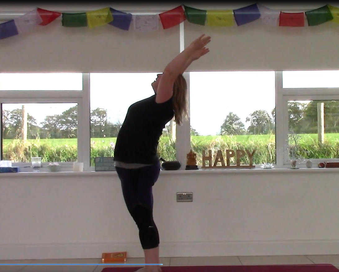 Standing back bend