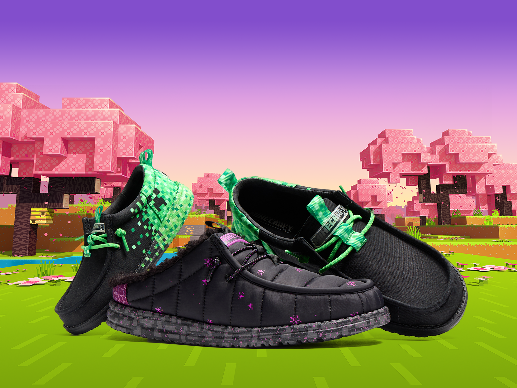 Heydude x Minecraft: Art Direction + Design