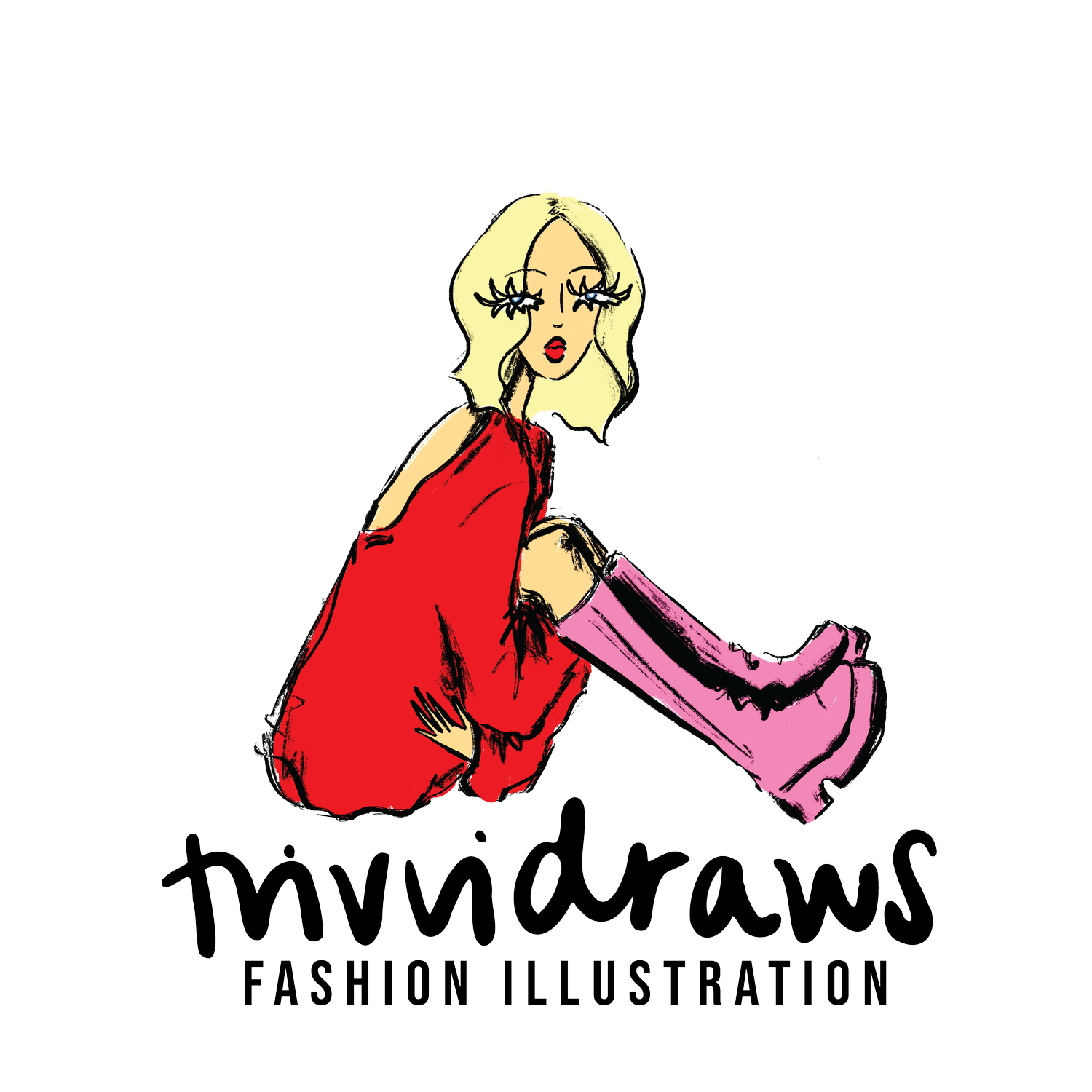 trivvidraws fashion illustration