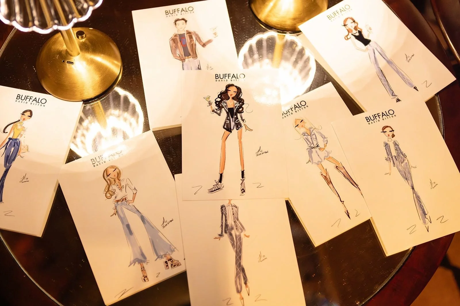 buffalo jeans nyc influencer party live guest portraits.jpeg