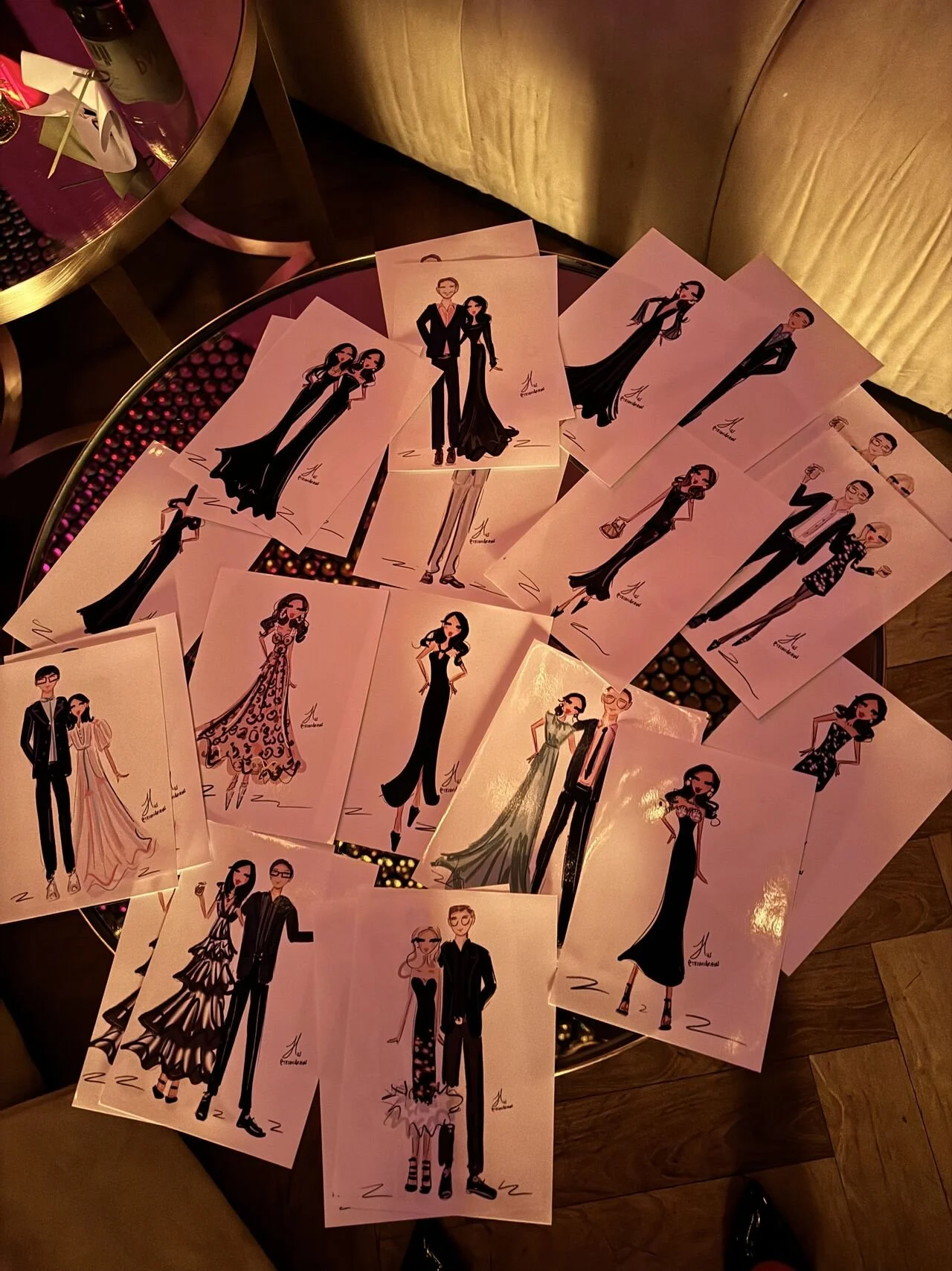 NYC 50th Birthday Party - Luxury Party Favors by Trivvidraws