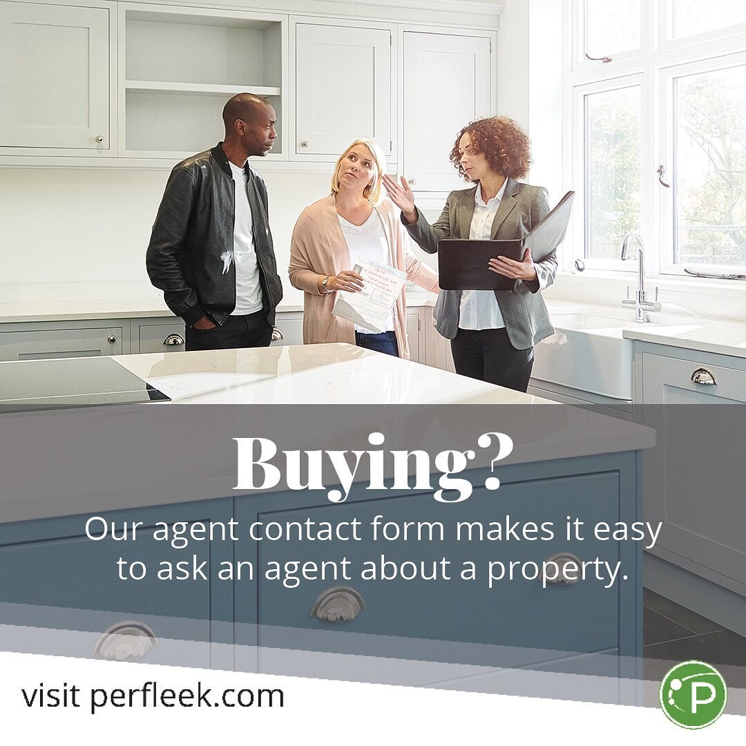 Find the perfect property on Perfleek.com, and let us help you make it yours! Our contact agent form allows you to easily get in touch with an agent to learn more or schedule a tour.

#2clicks2home #yoursimplesearchsolution #Perfleek #perfleekrealest