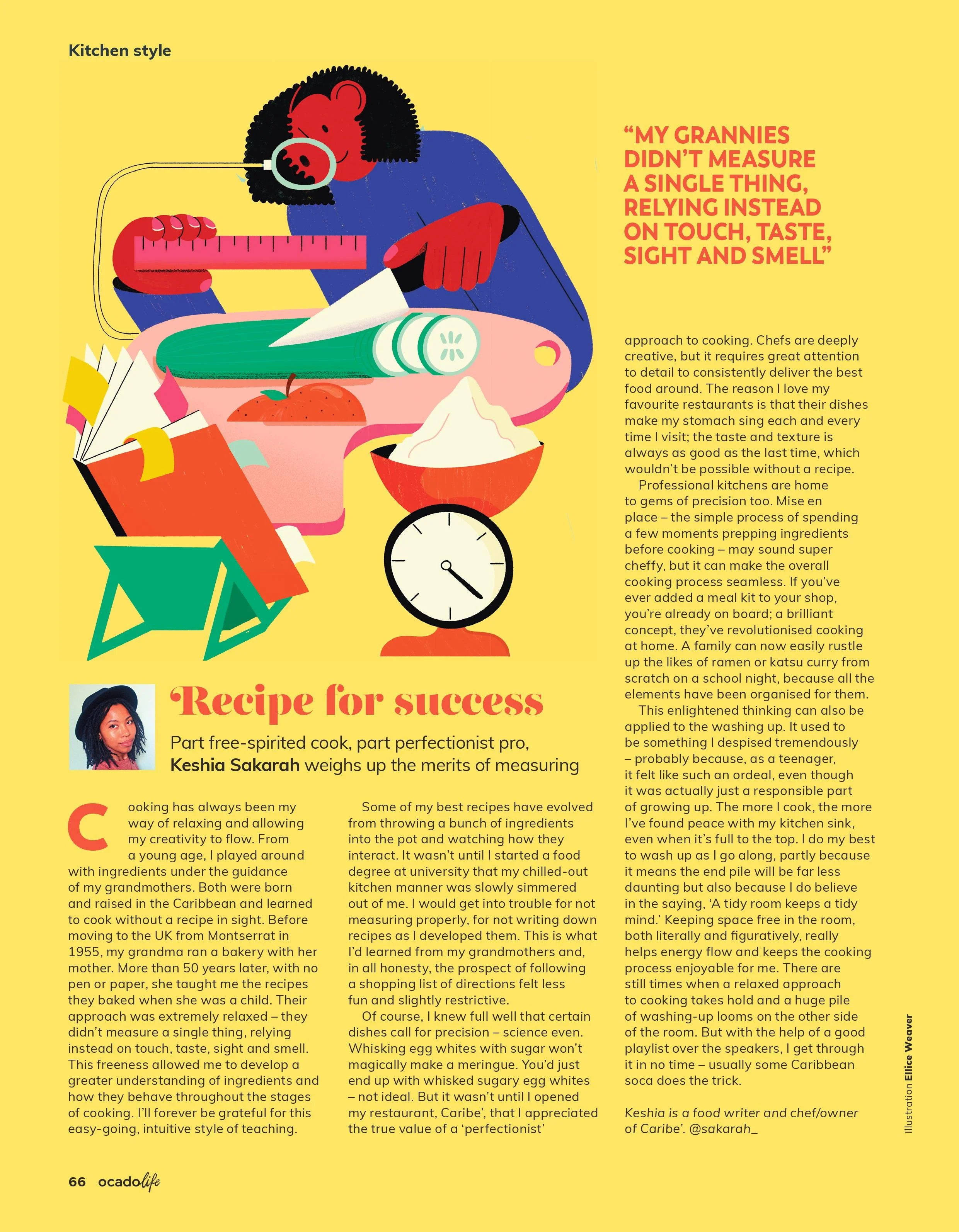 Ocado Life Magazine - Perfectionist vs Happy Go Lucky Cooking, May 2022