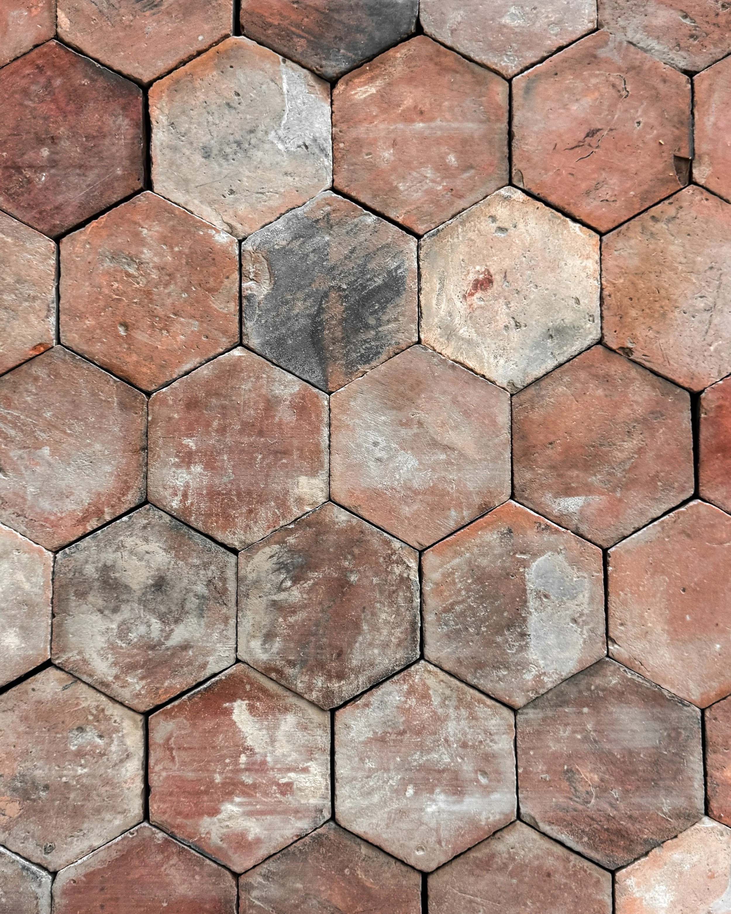Antique Reclaimed French Terracotta Tiles