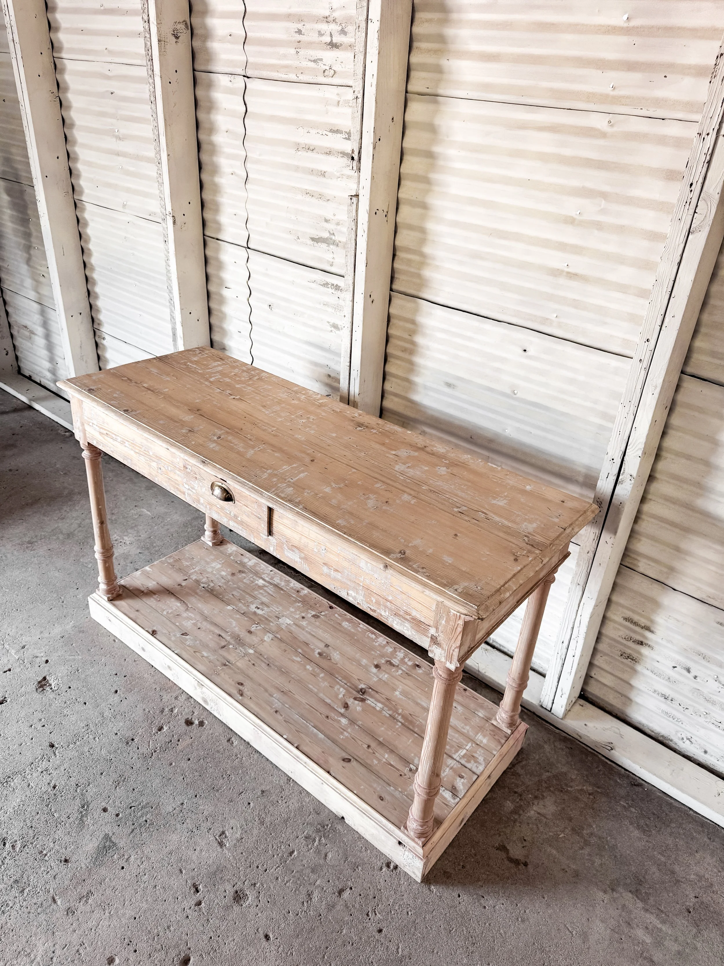 Antique French Drapers Table
