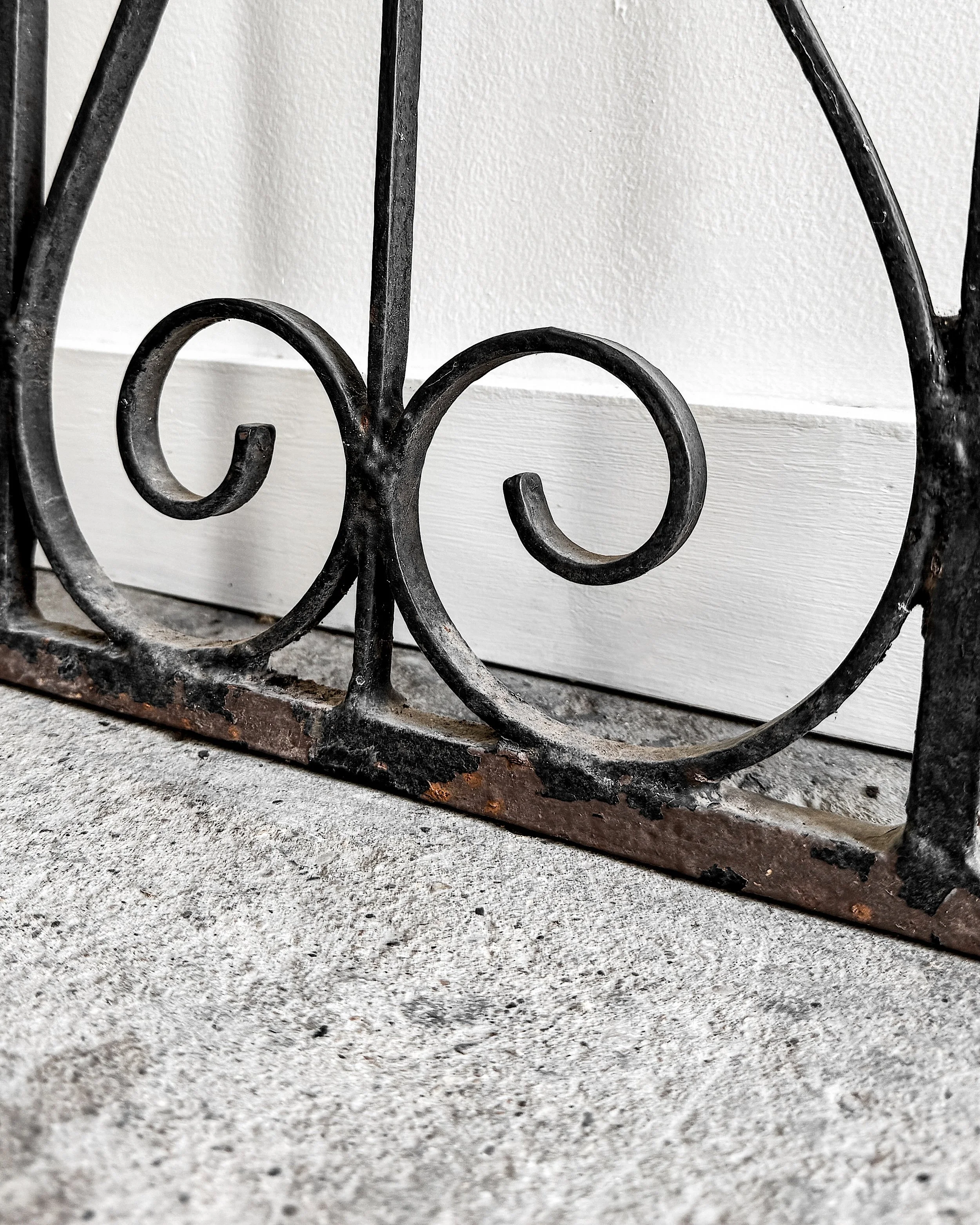 Early 20th Century Wrought Iron English Garden Gate