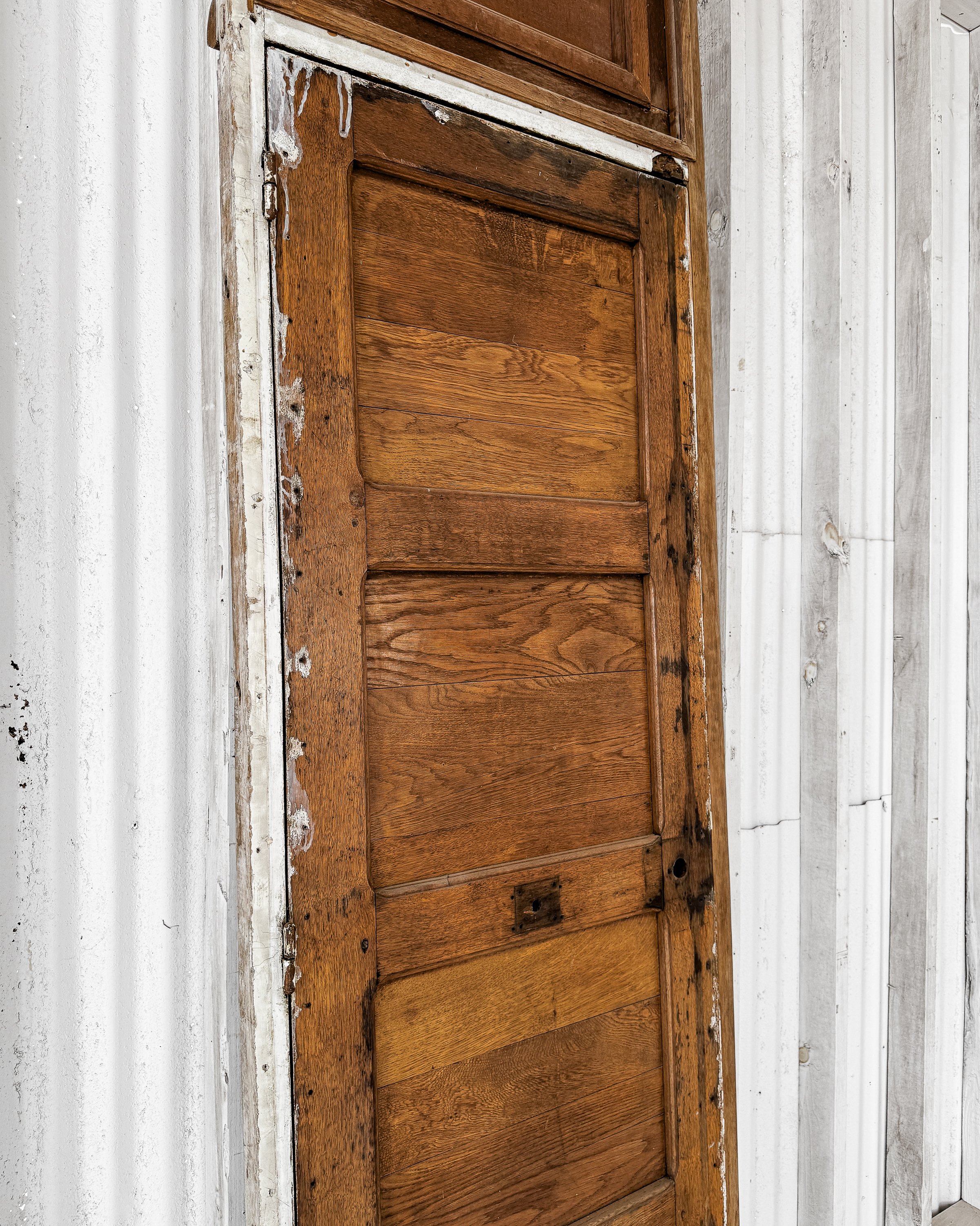 Salvaged Antique French Door