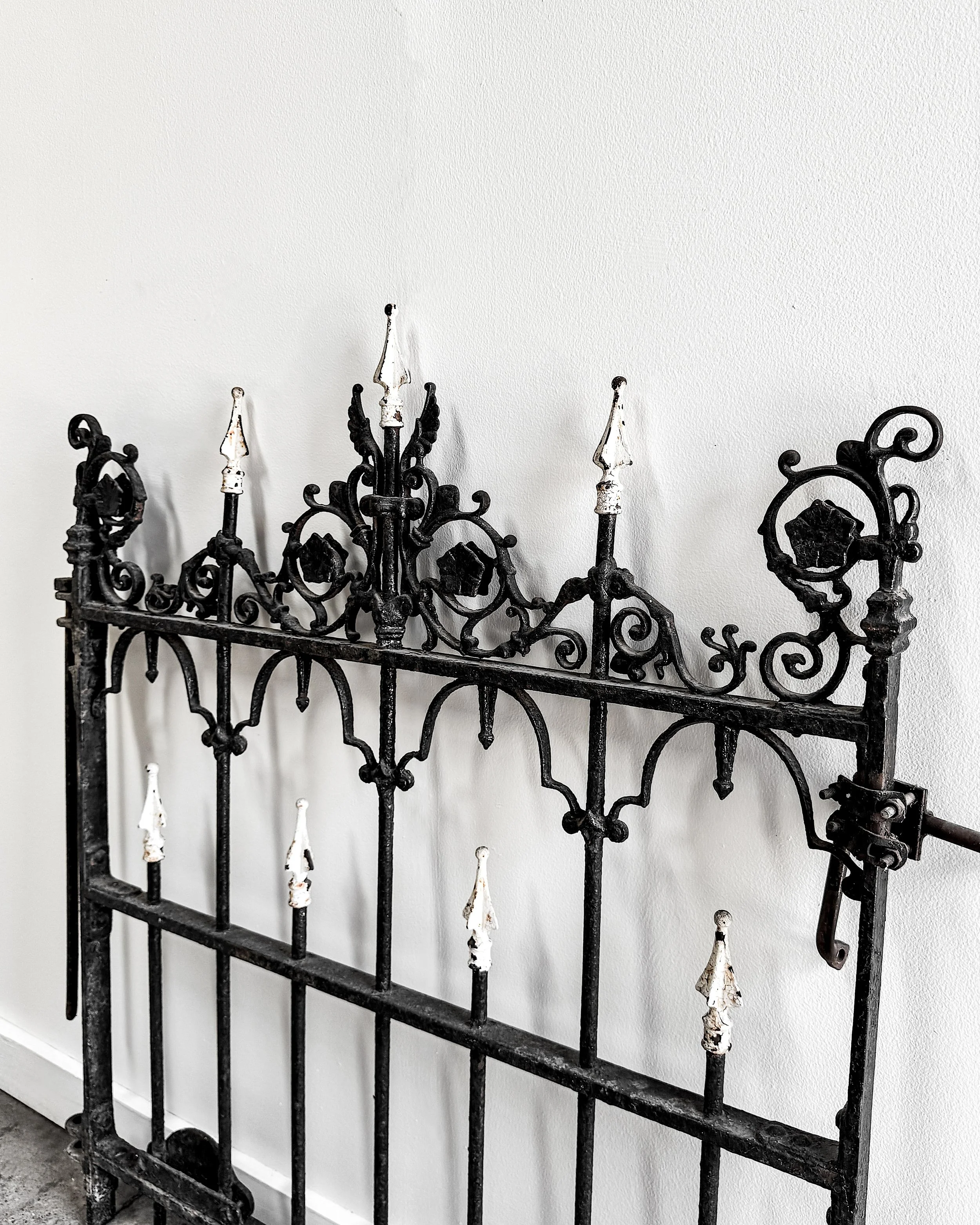 Decorative Cast Iron Victorian Garden Gate