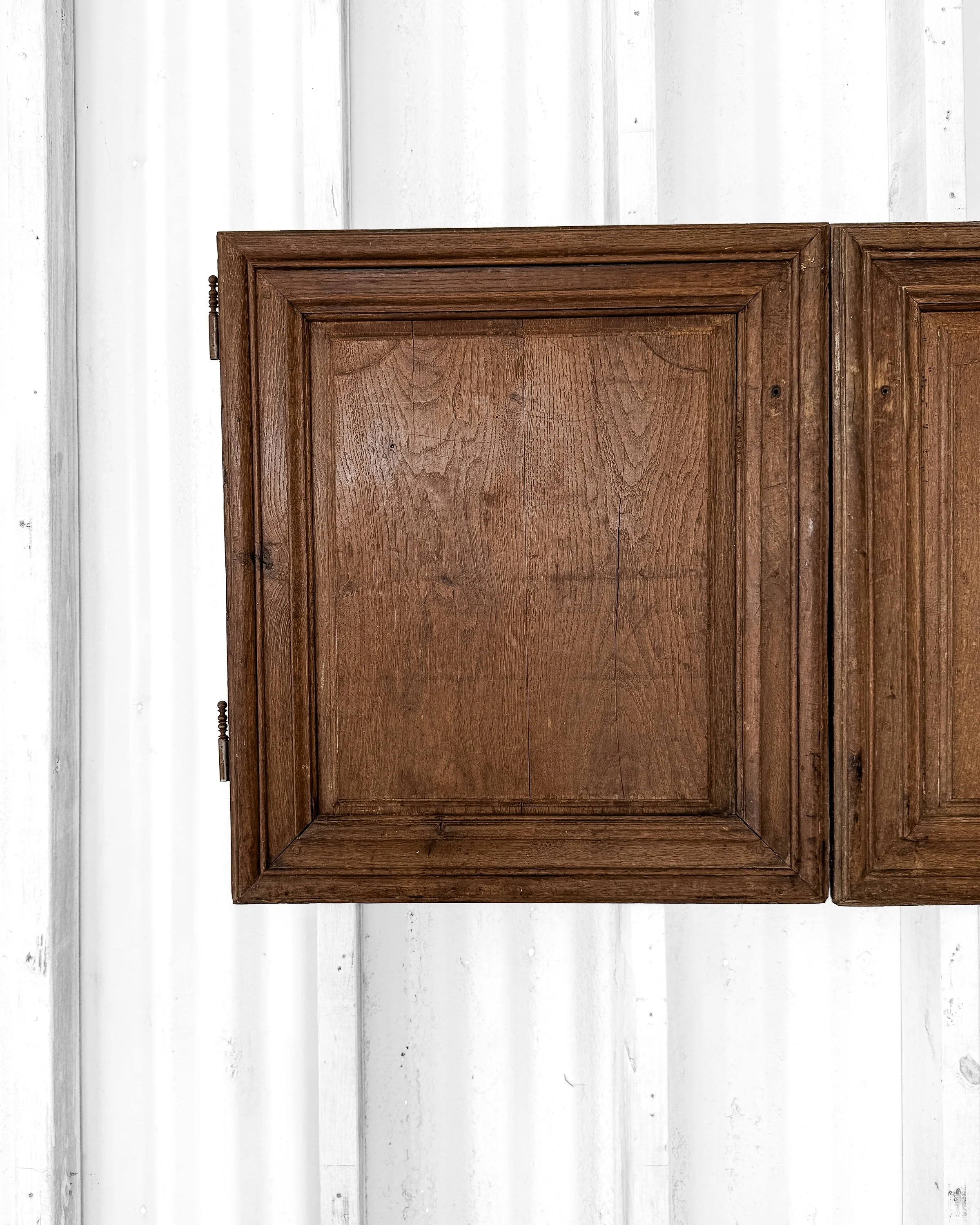Reclaimed Antique French Oak Cupboard Doors