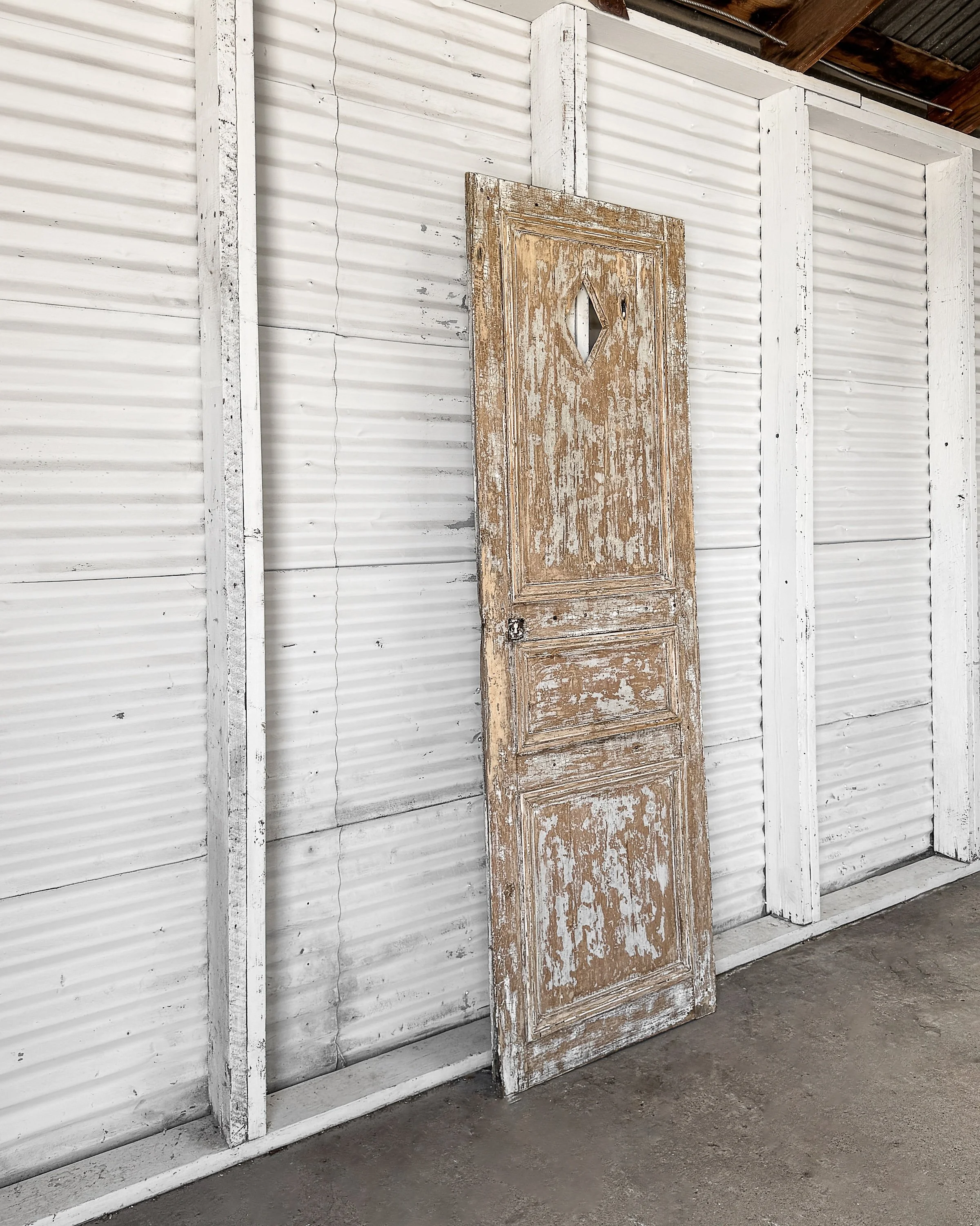 Salvaged Antique French Door