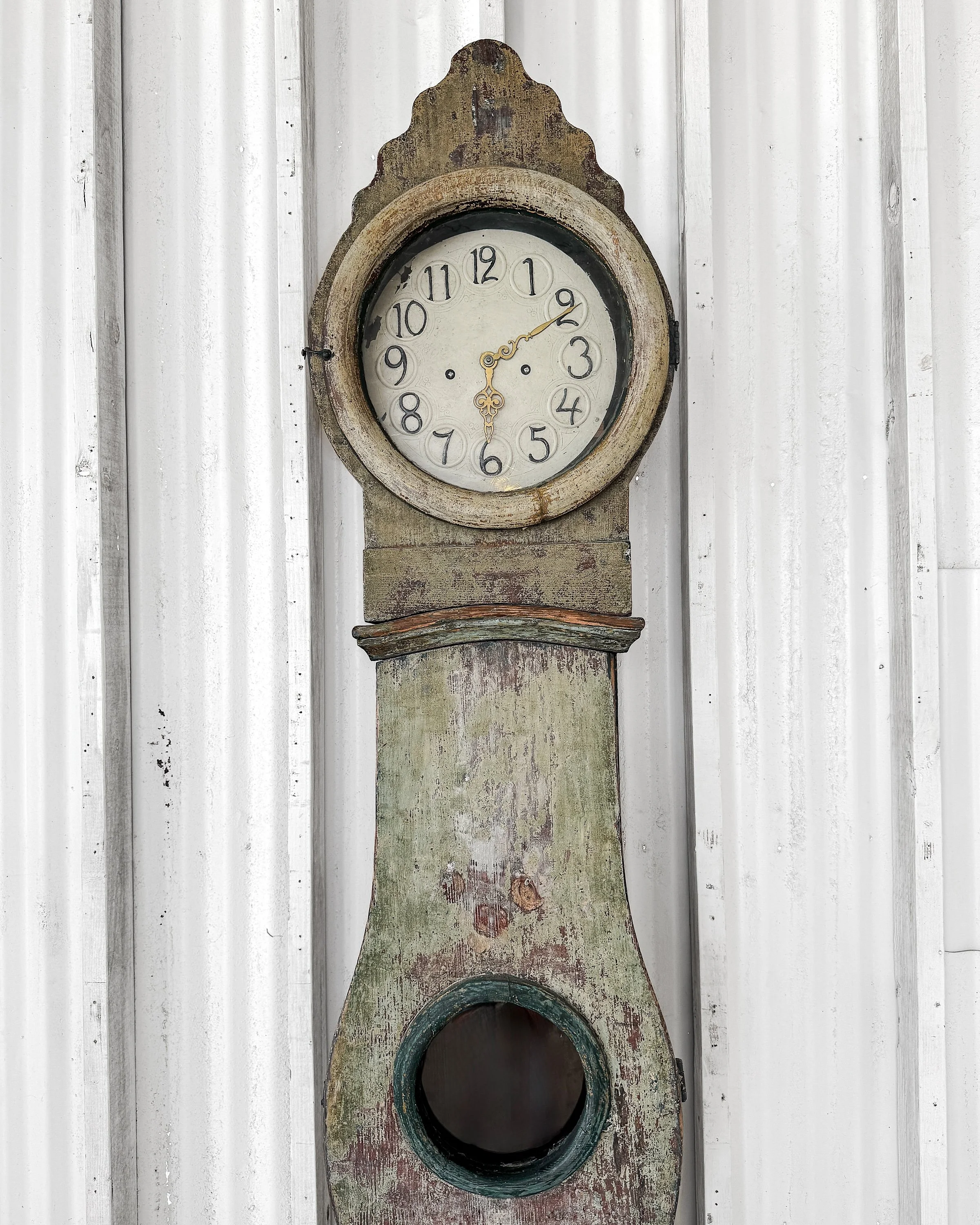 18th-Century Swedish Mora Clock
