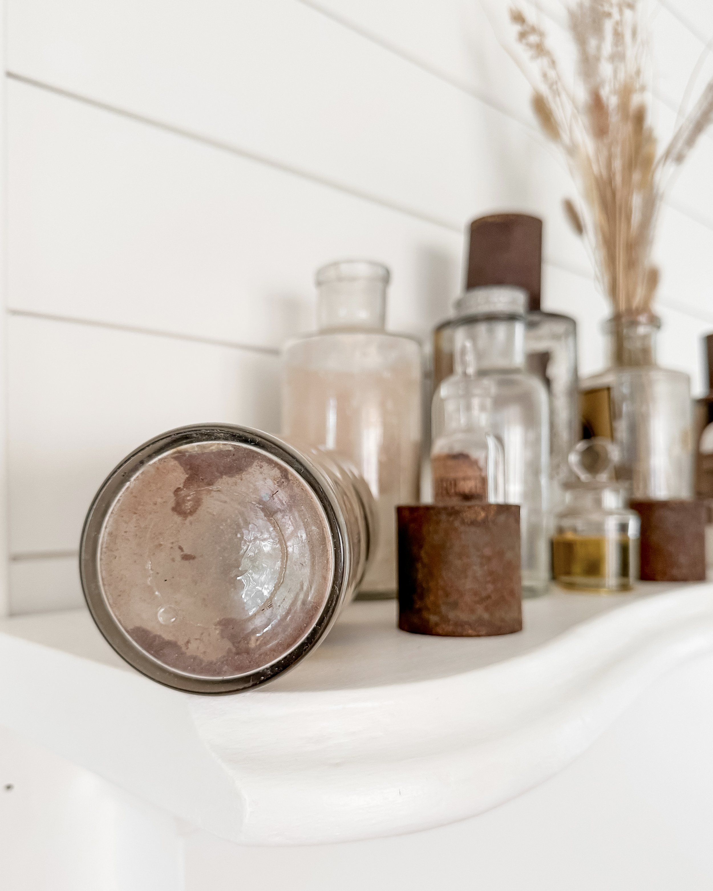 Antique French Apothecary Bottles