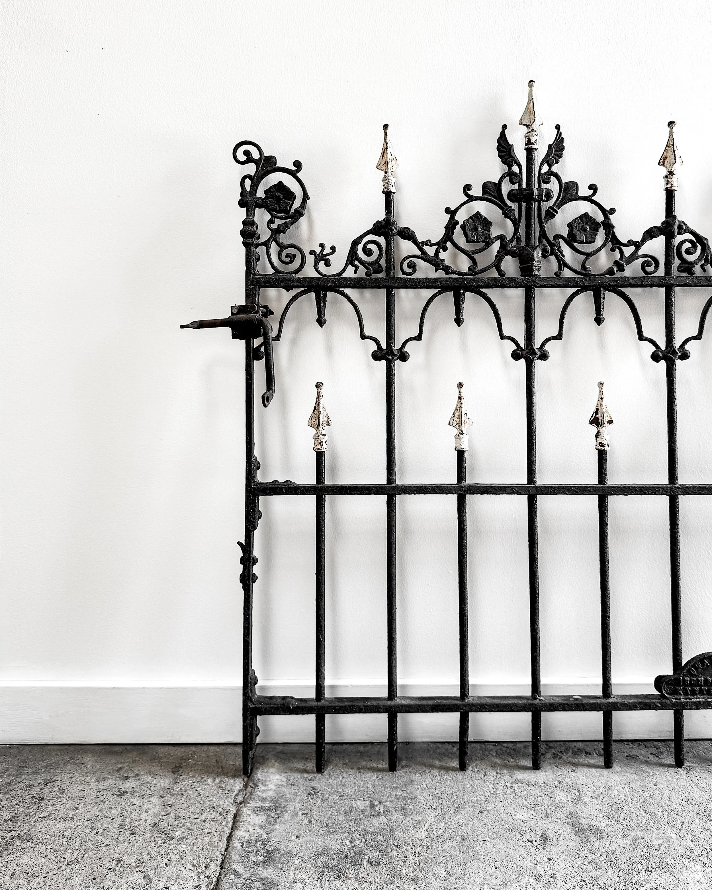 Decorative Cast Iron Victorian Garden Gate