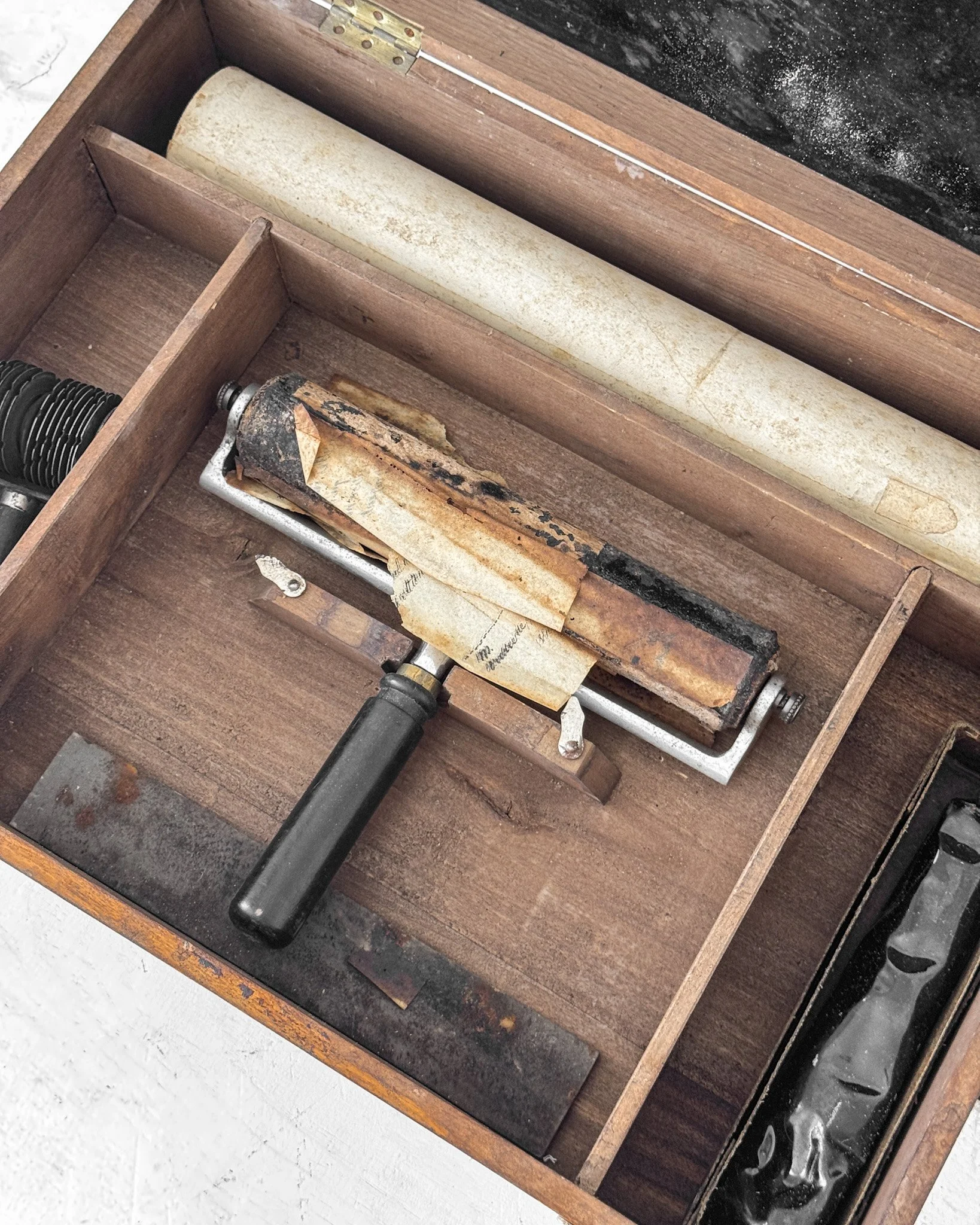 Antique French Mimeograph