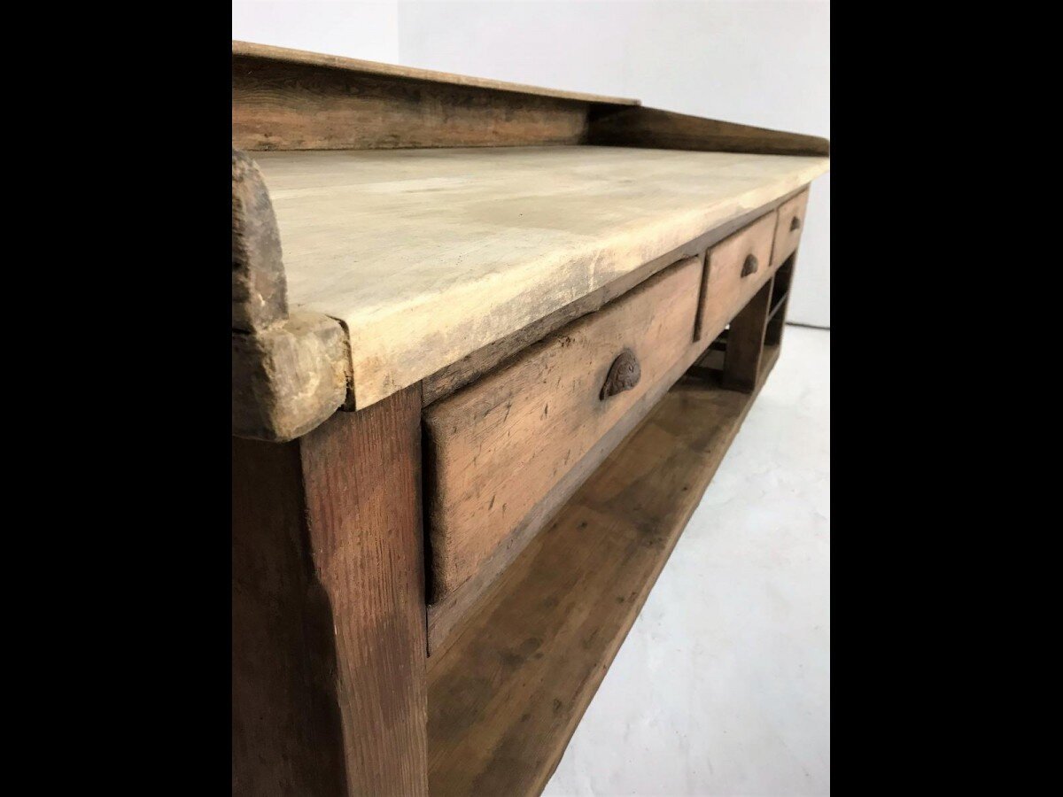 Antique English Baker's Table