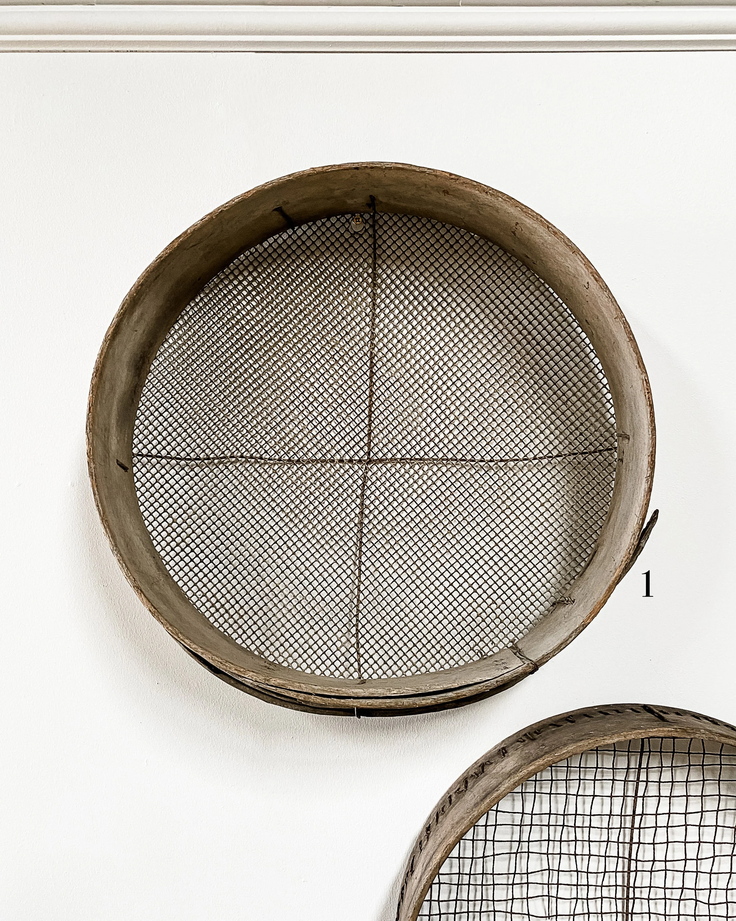 Antique Bentwood Grain Sieve — East End Salvage