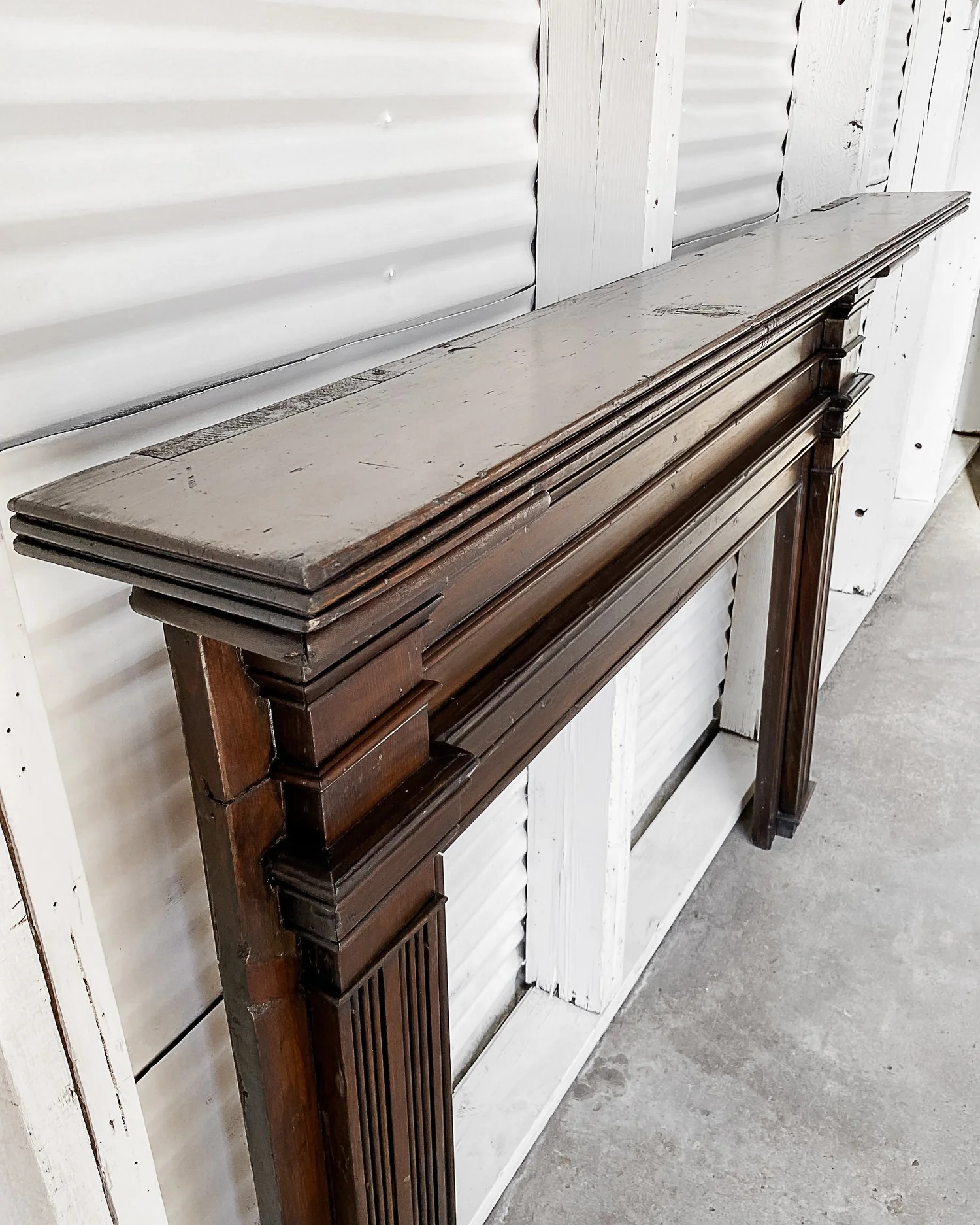 19th C. Reclaimed Fireplace Mantel — East End Salvage